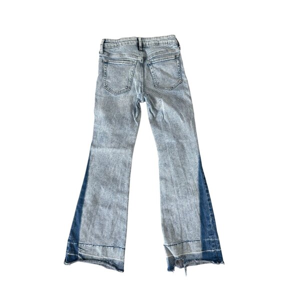 GAP Kids Girls 70's Flare Light Wash Jeans Size 8 - Picture 5 of 9